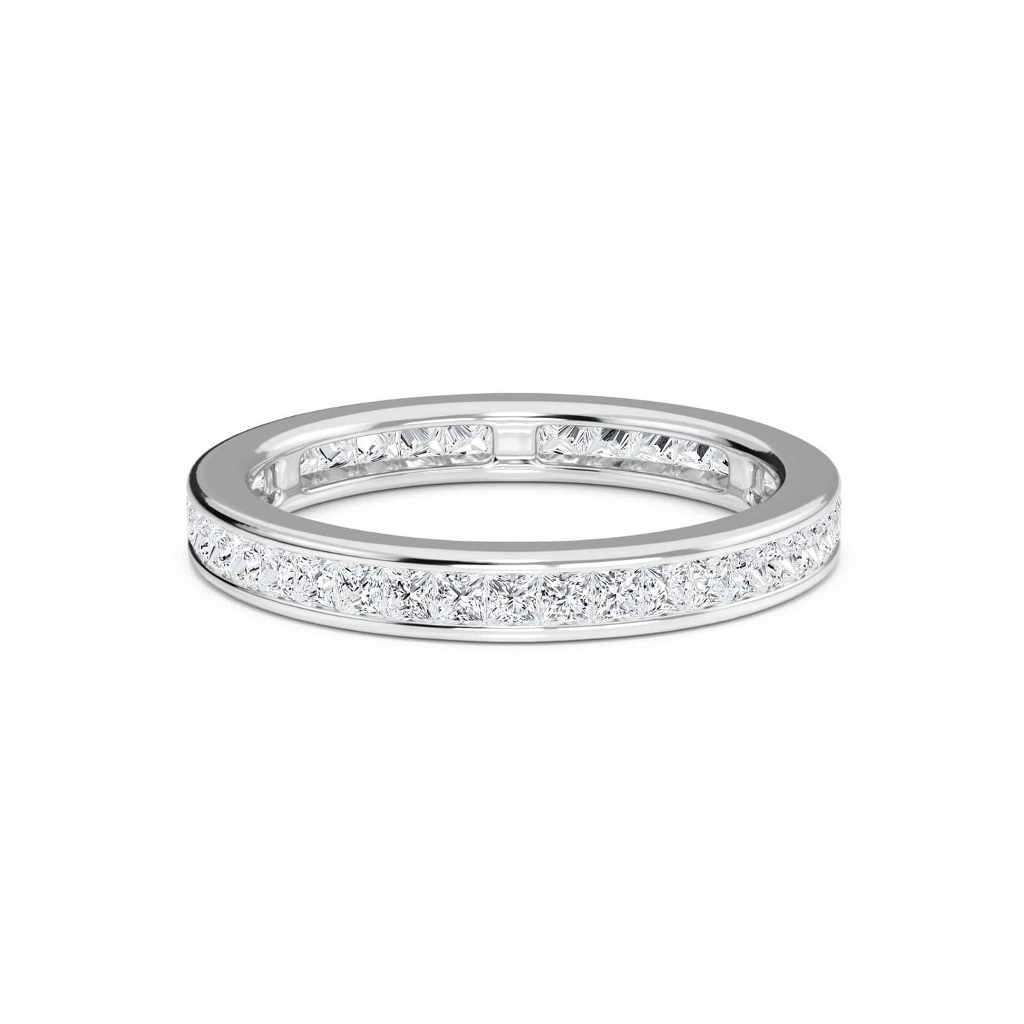 Channel-Set Diamond Eternity Band - Eloise