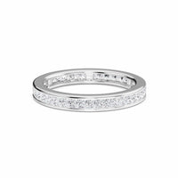 Channel-Set Diamond Eternity Band - Eloise