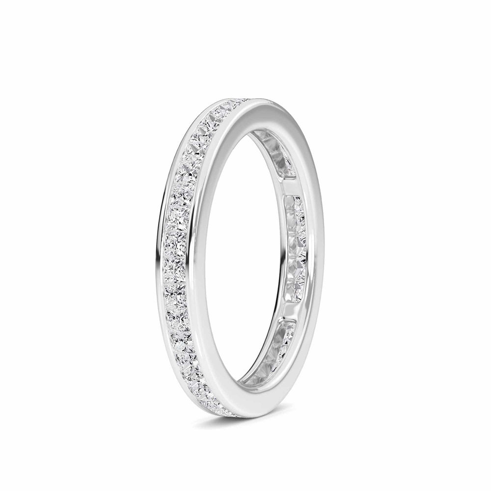 Channel-Set Diamond Eternity Band - Eloise