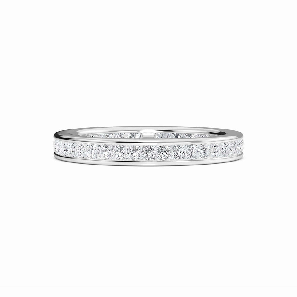 Channel-Set Diamond Eternity Band - Eloise