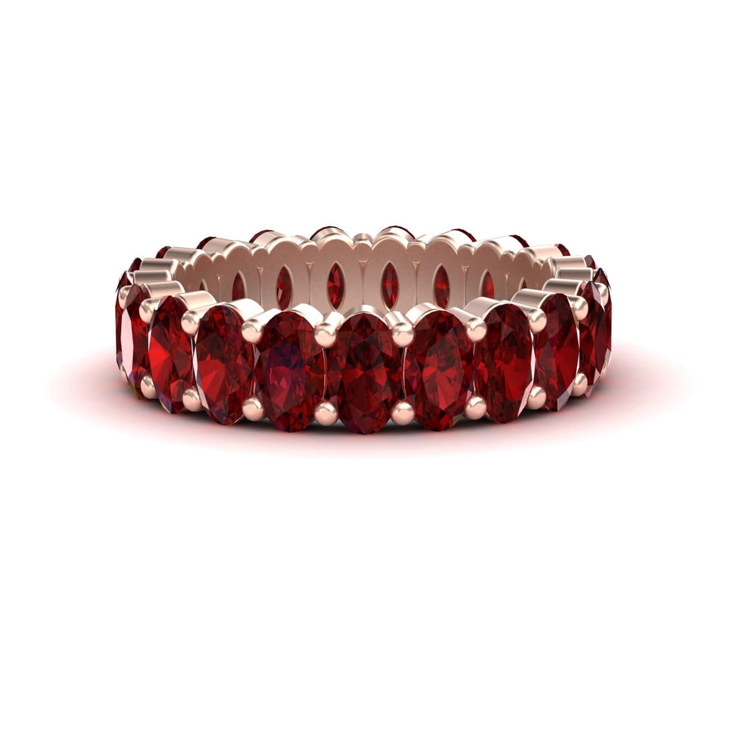 Ruby Full Eternity Band - Diana