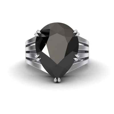 Black & White Diamond Regal Ring