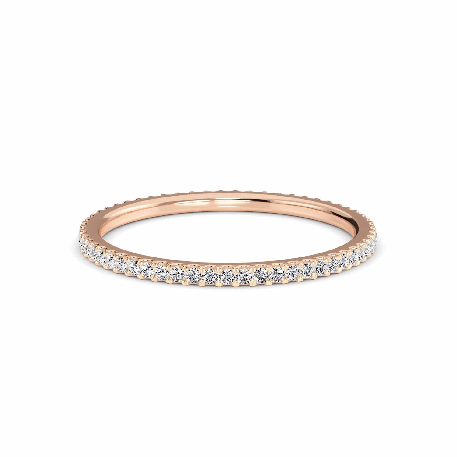 White Diamond Ballad Eternity Ring - Colleen