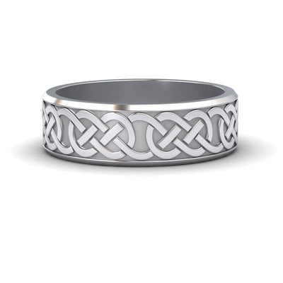 Men’s Celtic Knot Wedding Band