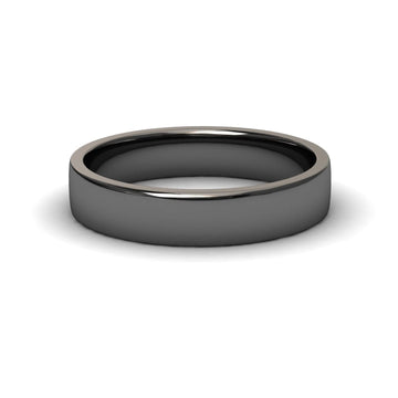 Classic Flat Men's Wedding Band - Xue
