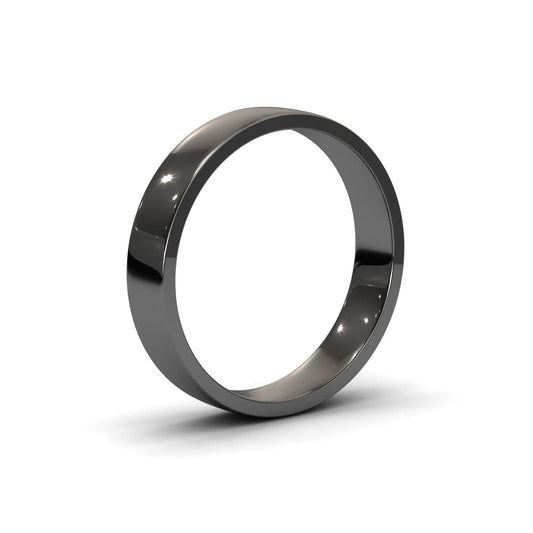 Classic Flat Men's Wedding Band - Xue