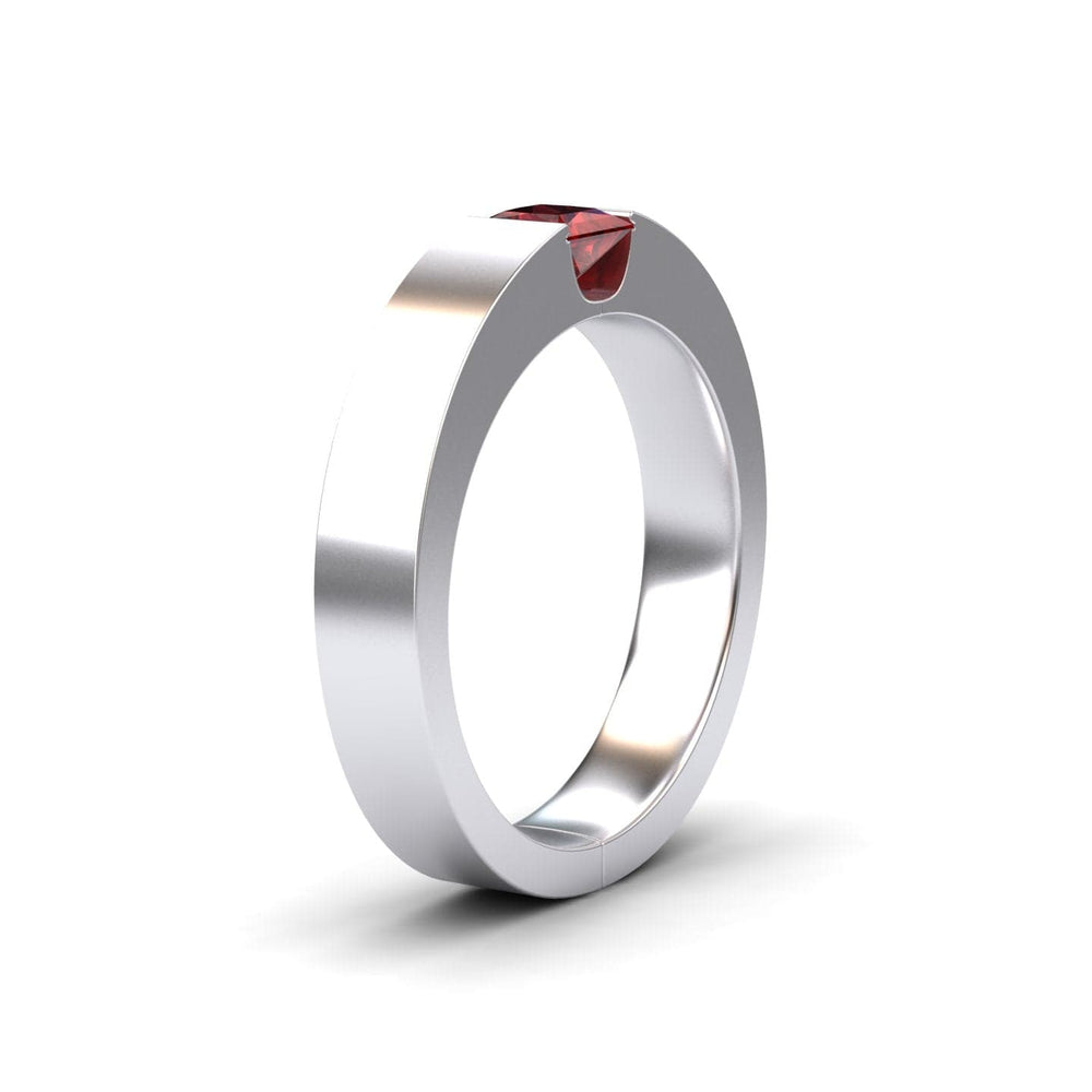 Ruby Solitaire Men's Band - Xiuling