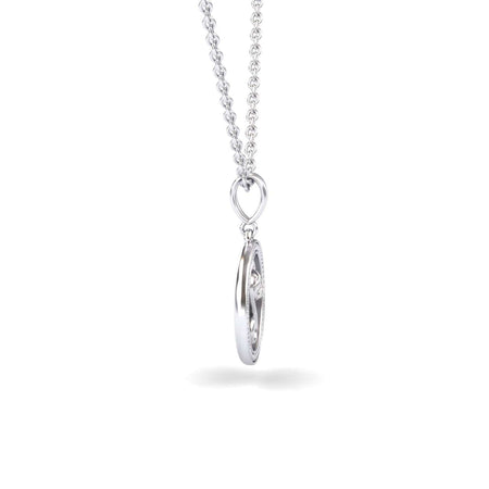 Aquarius Zodiac Medallion Necklace - Constance
