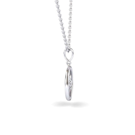 Aries Zodiac Medallion Necklace - Meera