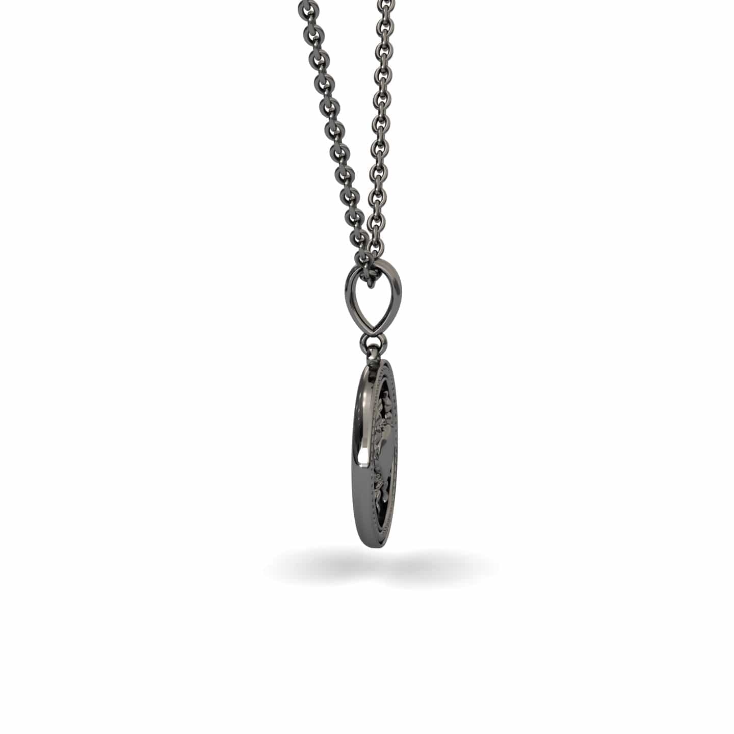 Cancer Zodiac Medallion Necklace - Yadira