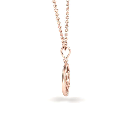 Capricorn Zodiac Medallion Necklace - Cynthia