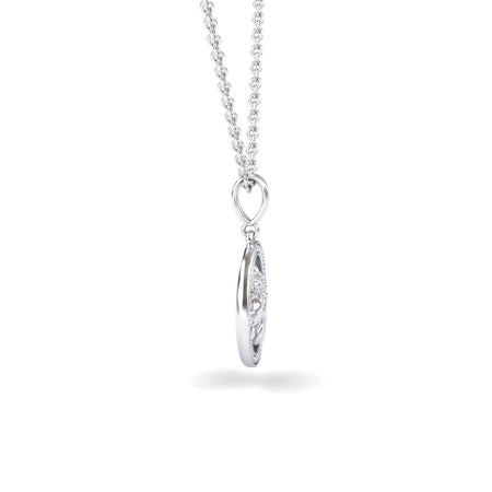 Virgo Zodiac Medallion Necklace - Scarlett