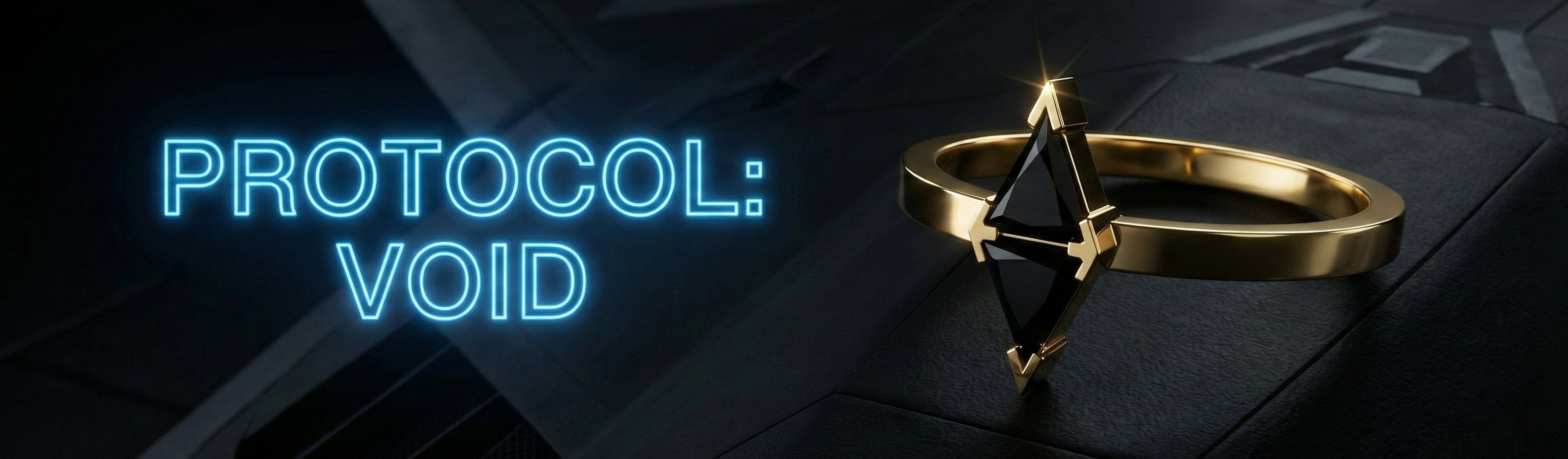 Black diamond jewelry collection featuring rings, earrings, necklaces, and bracelets displayed on dark textured background - Nocturnal Luxury