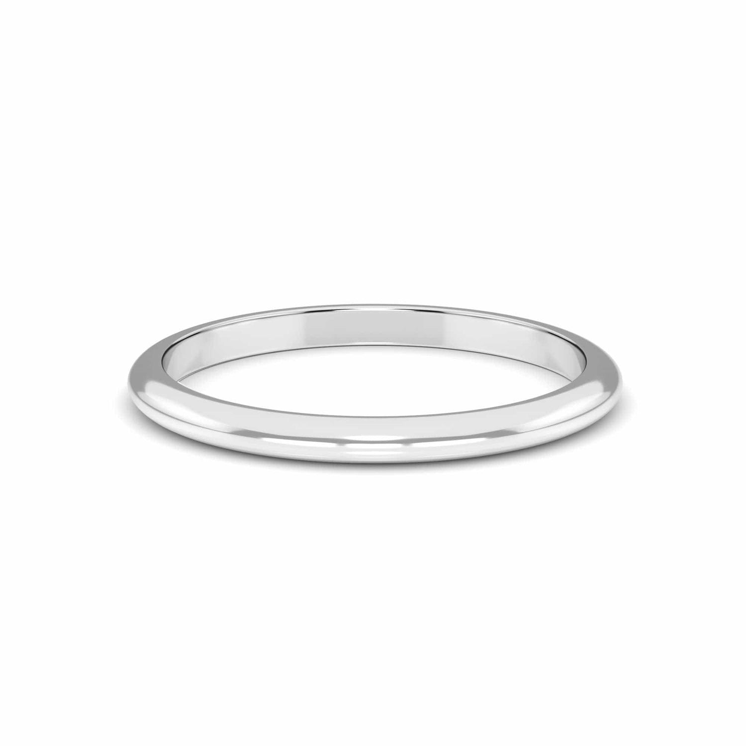 Classic Comfort Flat Court Wedding Ring - Elara