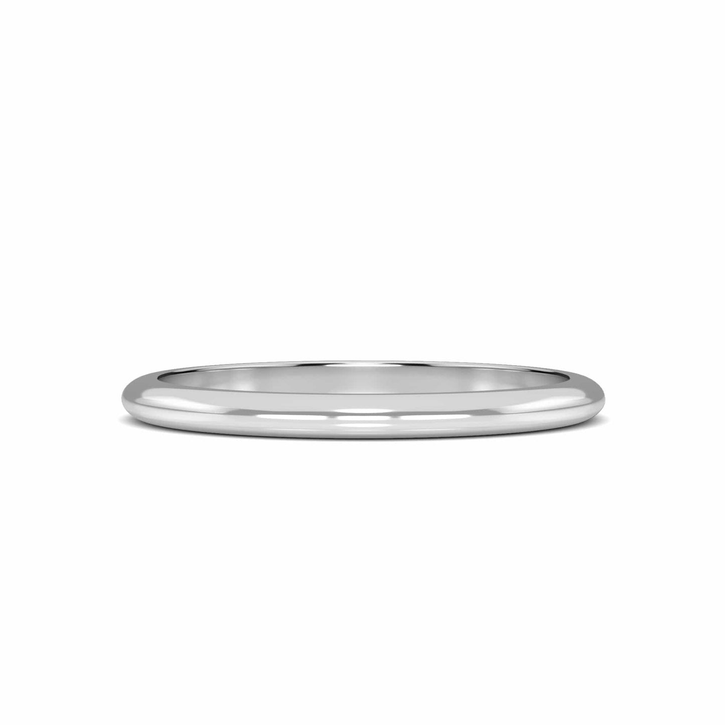 Classic Comfort Flat Court Wedding Ring - Elara