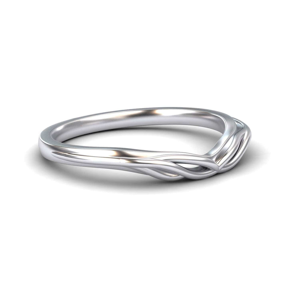 Intertwined Infinity Wedding Band - Penelope